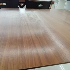 ★リユースのサカイ日立店★HJ8842 NITORI ダイニングテーブル ブラウン H70×D80×W80 クリーニング済み の画像