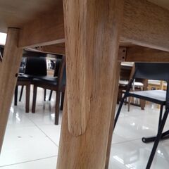 ★リユースのサカイ日立店★HJ8842 NITORI ダイニングテーブル ブラウン H70×D80×W80 クリーニング済み の画像