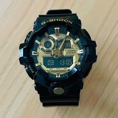【超美品】CASIO G-SHOCK GA-710GB 稼働中　専用ケース付属の画像