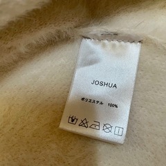 ホワイトボアジャケットショート丈の画像