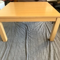こたつ　無印良品の画像