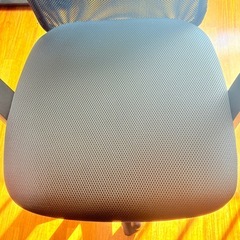 美品 山善 オフィスチェア 高さ調節可の画像