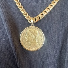 K21.6 K18　ナポレオン１世　1811-A　４０フラン　コイン　トップの画像