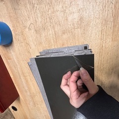 木目調　タイルカーペット　20枚の画像