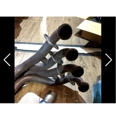 車種不明バイクマフラーの画像