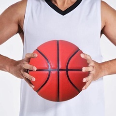 新品・未使用 サイズ5 ソリッドカラー バスケットボール 標準滑り止め耐摩耗性の画像