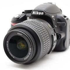 043 Nikon ニコン D3100 レンズキット デジタル一眼カメラ 本体、レンズ、バッテリー、充電器、使用説明書　 送料込みの画像