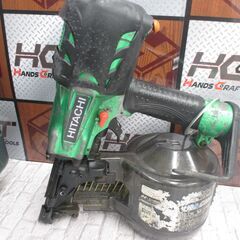 日立 HITACHI NV90HMC 高圧釘打ち機 中古品 ケース付き 90mm ※銅板・コンクリート対応 【ハンズクラフト宜野湾店】の画像