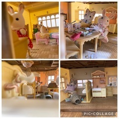 シルバニアファミリー　まとめ売り　赤い屋根　の画像