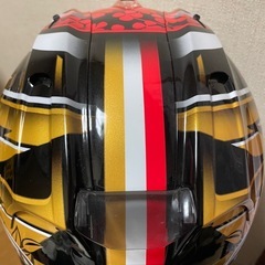 Arai ブルベヘルメットとSB6X(インカム)の画像
