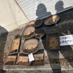 ご自由にどうぞ！可愛い植木鉢！の画像