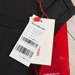 【新品未使用】Mardi Mercredi ブラック タンクトップの画像