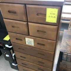 【ジャングルジャングル和歌山店】【Wa3591】チェスト リユースショップ リサイクルショップ 収納家具 整理タンス レトロ 和歌山市 岩出市 海南市 岬町 和歌山 大阪の画像