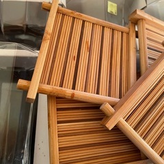 カメイグラス ガラスコップ＆竹製コースターセット 無料の画像