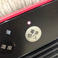 ⭐︎Panasonic セラミックファンヒーター DS-FTS1201-R レッド　中古美品⭐︎no.2662の画像
