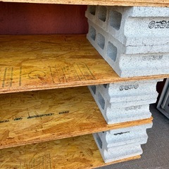 受け渡し予定者決定　OSB合板テレビ台の画像