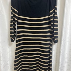 Vert Dense 薄手ニットワンピース　サイズ2の画像