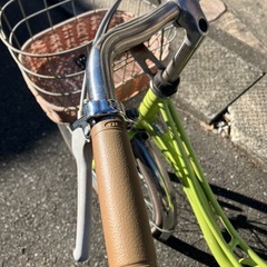 あさひフェリーク、22インチ自転車、前輪パンクの画像