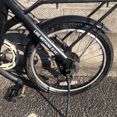 ハマー折りたたみ自転車の画像