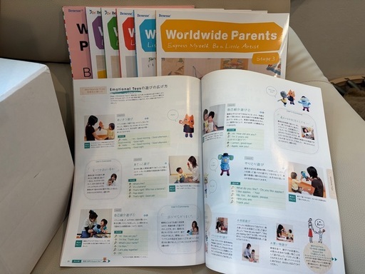 ワールドワイドキッズ　Worldwide Kids English フルセット　ベネッセ