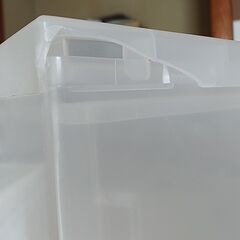 【訳あり】【3個セット】無印良品　ポリプロピレン衣装ケース・引出式・小の画像