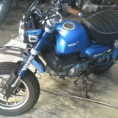 HONDA モンキー125A 青 エンジン始動動画 自賠責保険で乗れます 半額配送キャンペーン 限定 現状渡し諸経費￥0- 横浜 P-Yardの画像