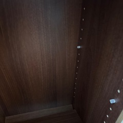 正方形　木製棚の画像