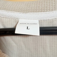 ベージュメンズ Tシャツ sizeの画像