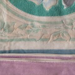 値下げしました◆日本製のバスタオル2枚　未使用保管品◆NO3の画像