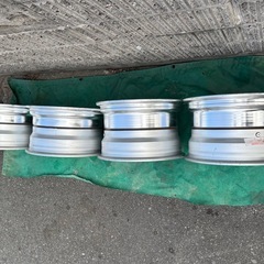 希少品　4本セット　ハヤシレーシング　ハヤシストリート　15インチ 8J 9J PCD114.3 深リム　旧車　4穴の画像