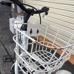 ブリヂストン ビッケm 16インチ 片足スタンド付き　の画像