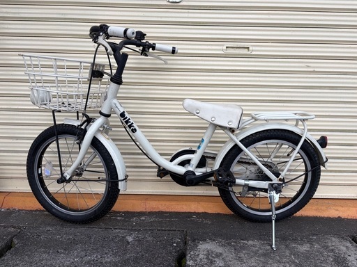 ブリヂストン ビッケm 16インチ 片足スタンド付き (りんりんサイクル