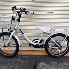 ブリヂストン ビッケm 16インチ 片足スタンド付き　の画像