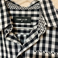 【COMME CA ISM】シャツ 90の画像