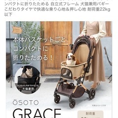 ジェックス OSOTO GRACE QC キャメル ワンタッチ　コンパクトの画像
