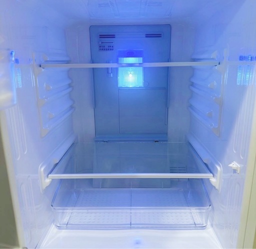(送料無料) 2021年 極美品 冷蔵庫 137L SHARP 霜取り不要 電子レンジがおける耐熱天板 ガラストレー