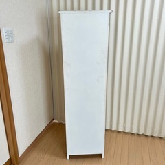 定価21,900円　天然木トールキャビネットの画像