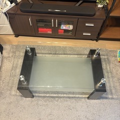 【おしゃれ】ガラステーブルの画像