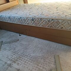 シングルベッドの画像