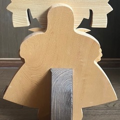 木製　人形の画像