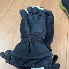 長靴　冬用手袋の画像