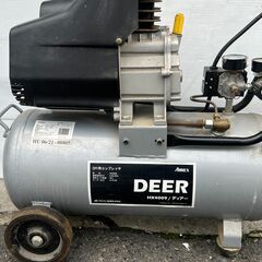 アネスト岩田 ハイパワーコンプレッサー ディアー HX4009  100V　タンク30L　動作OKの画像