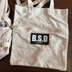 リュクサック ベージュ大きめサイズの画像