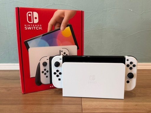 【美品】Nintendo Switch（有機ＥＬモデル）ホワイト