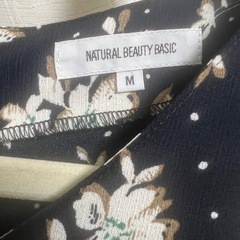 NATURAL BEAUTY BASIC ワンピース　M 美品の画像