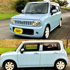 総額　H20ラパン　エアブルーツートンの画像