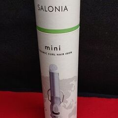 【リサイクルストアスターズ吉野店】【中古】SALONIA ミニセラミックカールヘアアイロン SL-011CW 白の画像