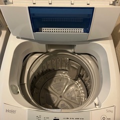 洗濯機　5kg  ハイアール　2015年製
の画像