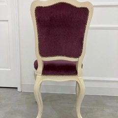 白家具❁⃘*.ﾟアンティークなチェア(椅子)の画像