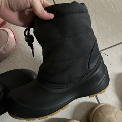 スノーブーツ　ブラックの画像